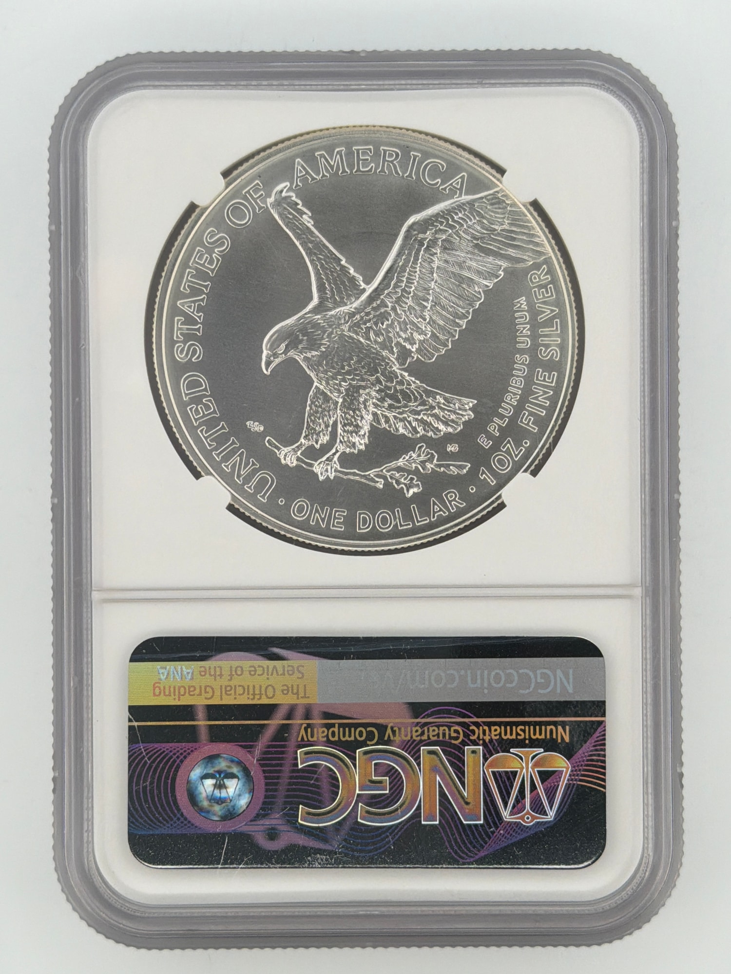 2022 American Silver Eagle NGC MS70 — Mississippi U.S.