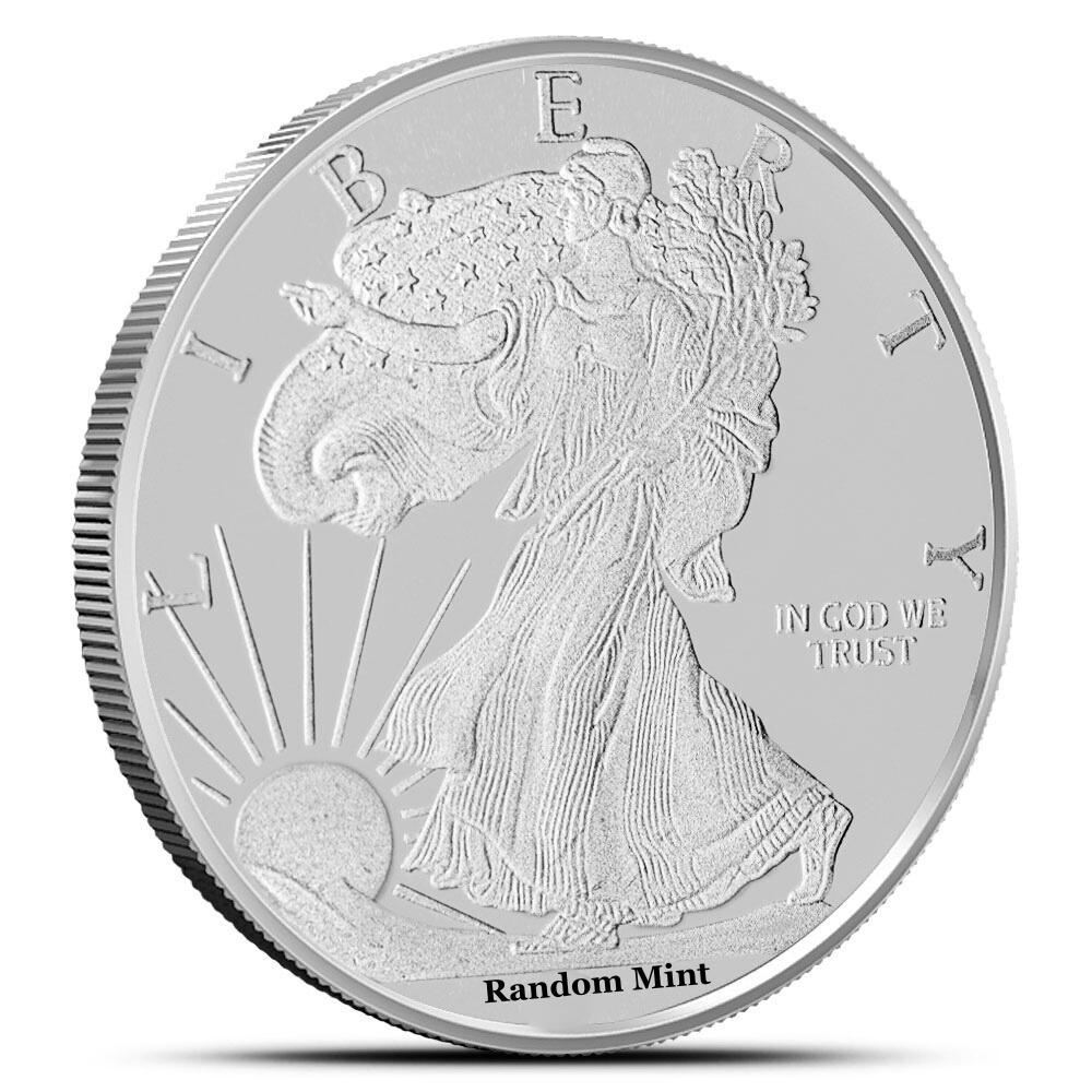 Silver Walking Liberty Rounds 1/10 oz | 0.999 Fine Silver