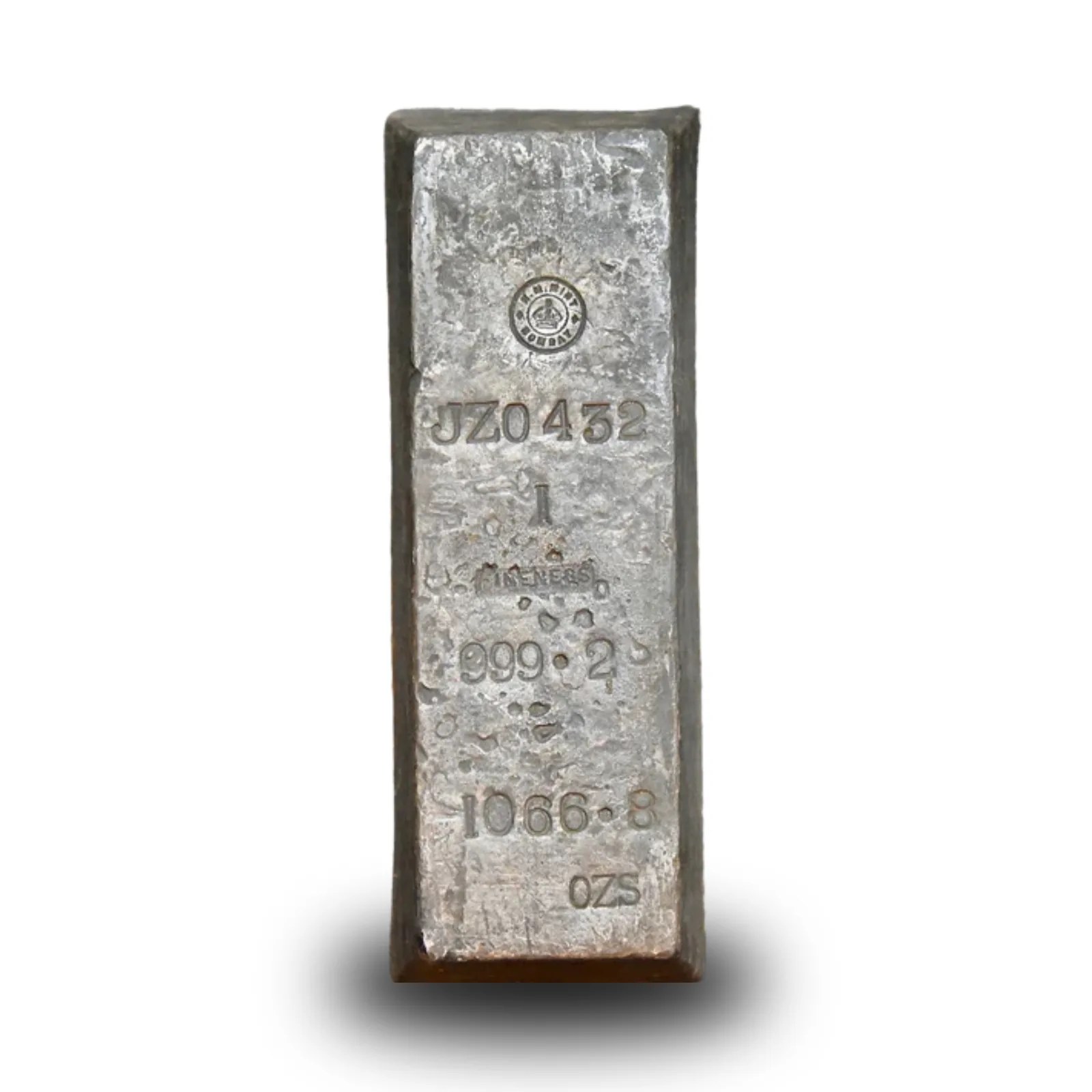 1,066.8 oz .999 Fine Silver Shipwreck Bar — SS Gairsoppa